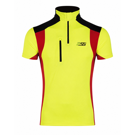 PSS Funktionsshirt X-treme Skin Kurzarm - Gelb/Rot