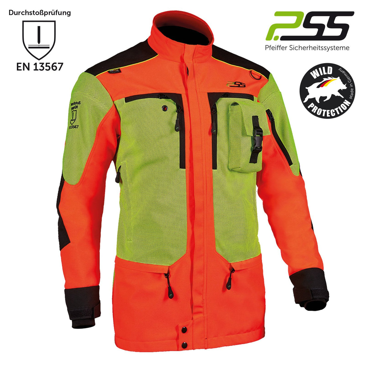 pss sauenschutzjacke neonfarben