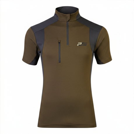 Das PSS X-treme Skin Kurzarm-Shirt in grün/schwarz