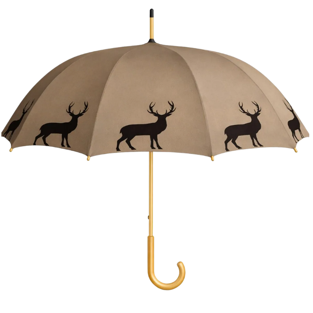 Regenschirm Hirsch Braun