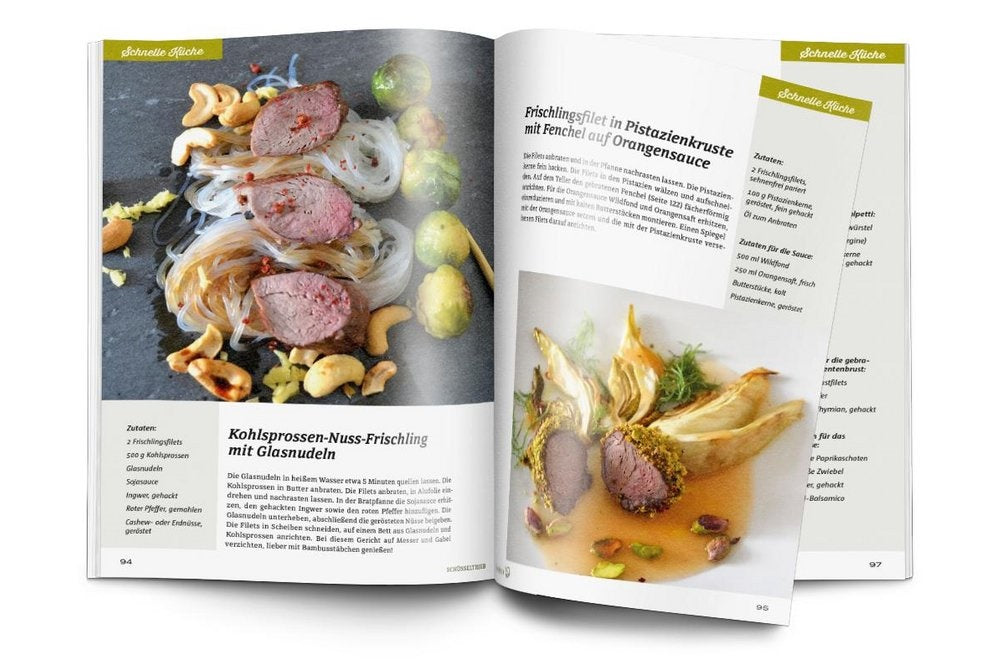 Schüsseltrieb - Das Wildbretkochbuch