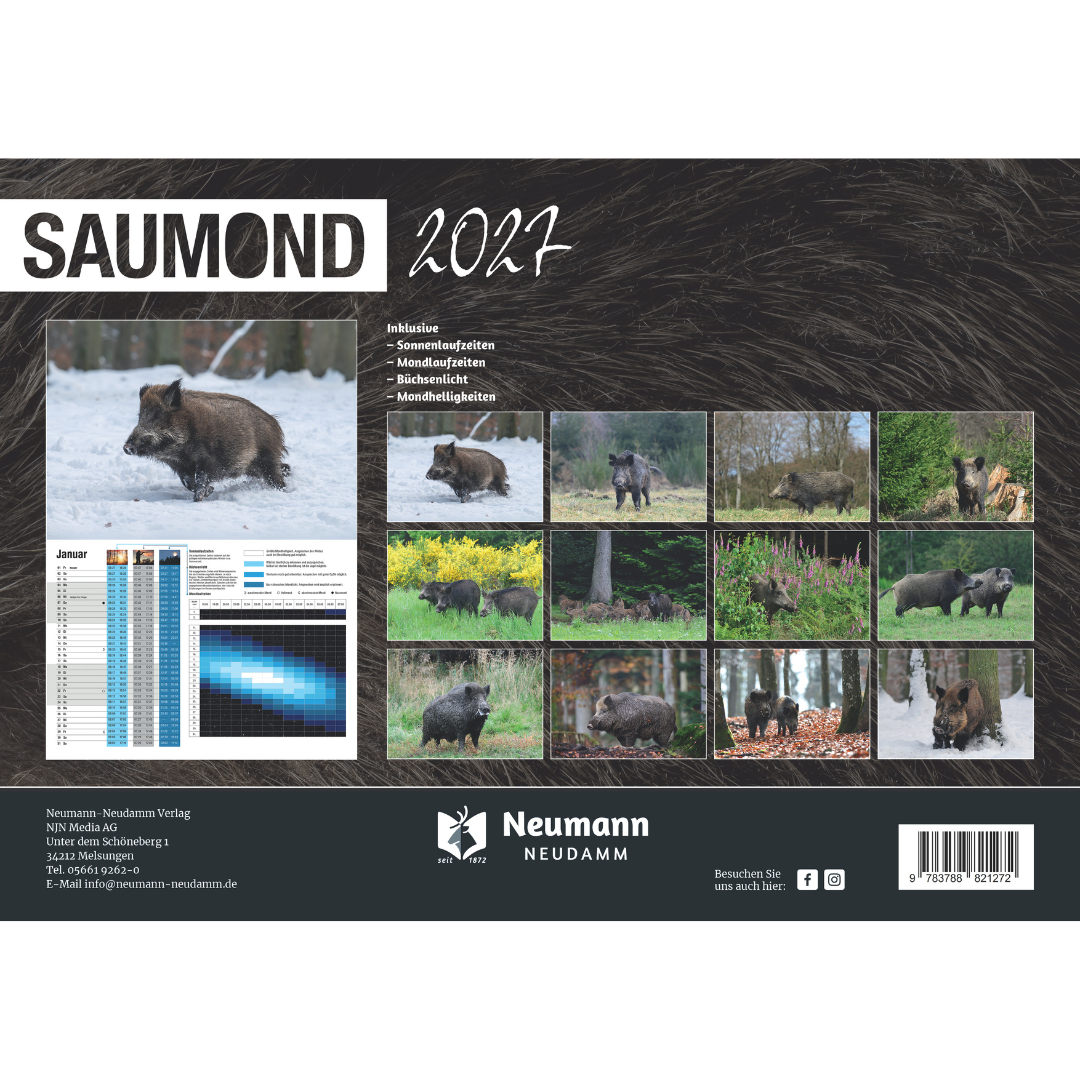 Saumond Kalender 2027 - Rückseite