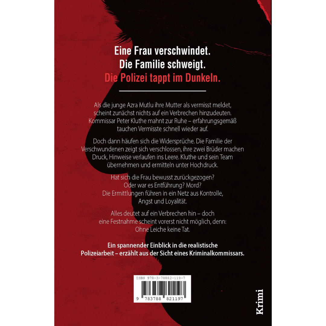 Schande - Kommissar Kluthes größte Herausforderung Backcover