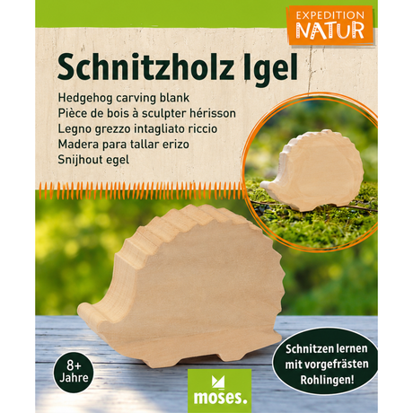 Expedition Natur - Schnitzholz - Igel