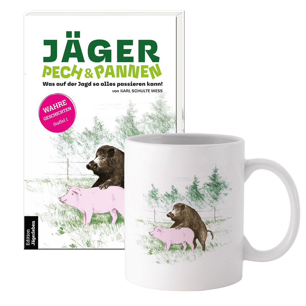 Buch&Tasse,J�ger Pech & Pannen