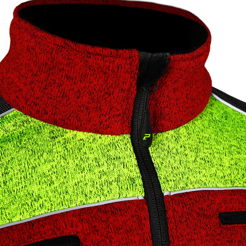 PSS Faserstrickjacke mit Stehkragen