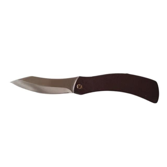 Swingblade Jagdmesser brauner griff