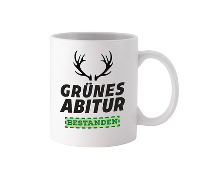 Tasse Gr�nes Abitur