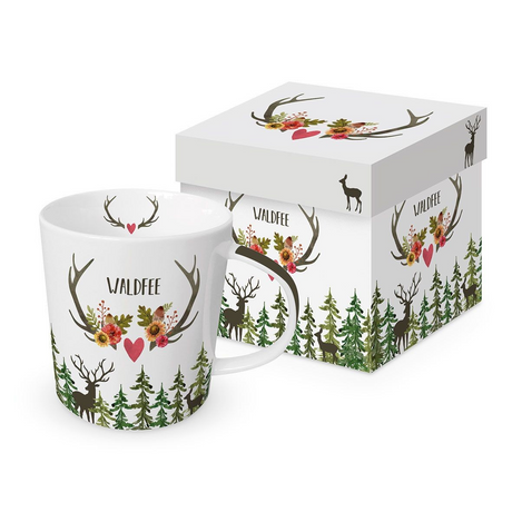 Tasse mit Waldfee-Motiv