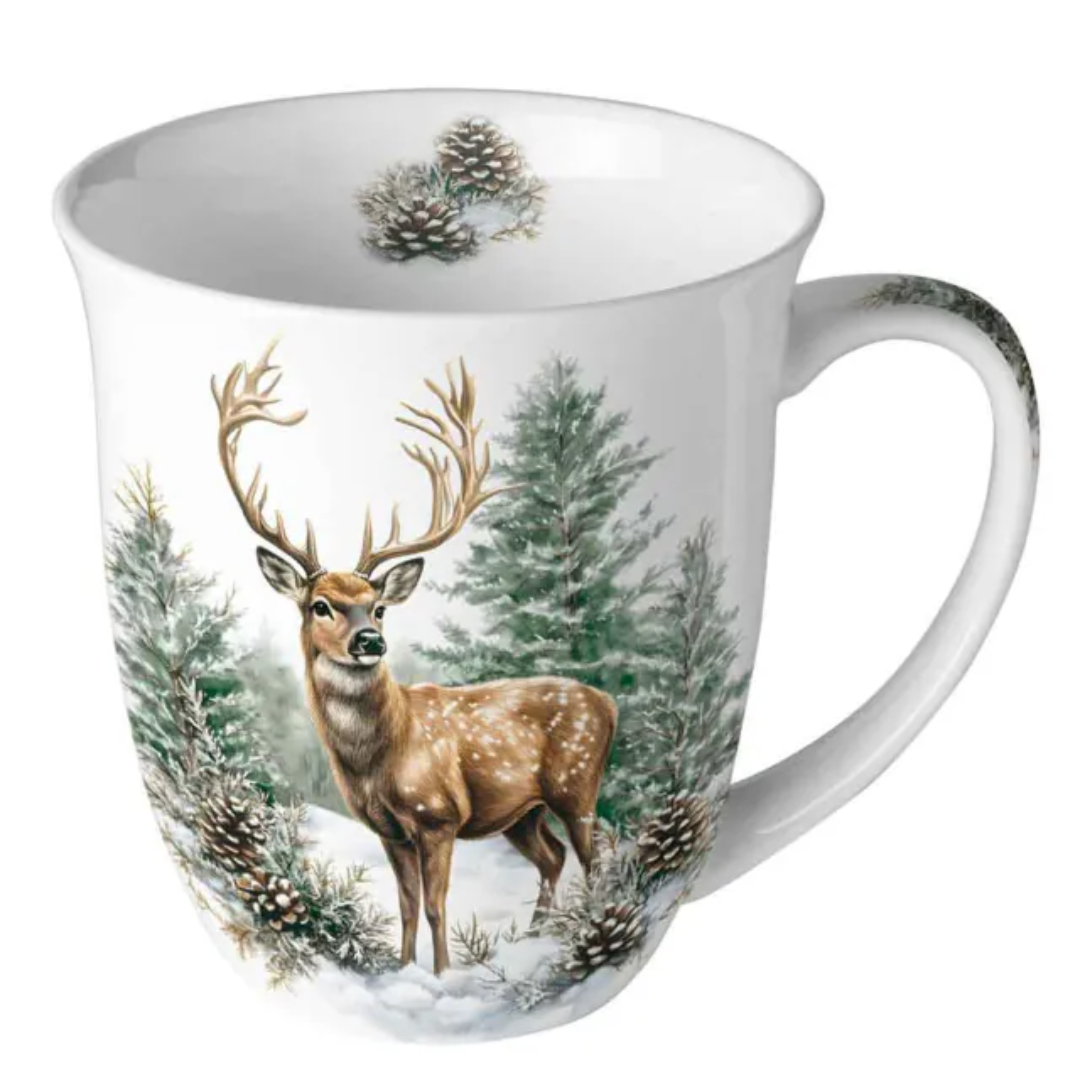 Tasse Winterhirsch
