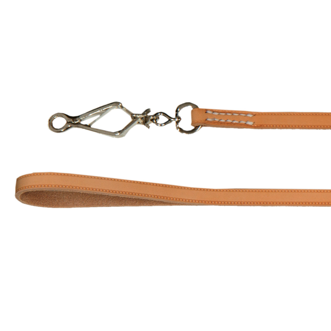 Umhängeleine aus Fahlleder
