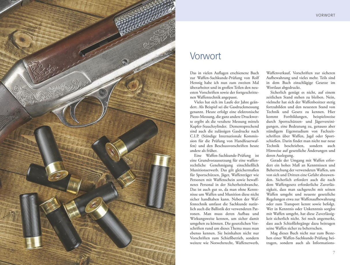 Waffen-Sachkunde-Prüfung - Vorwort
