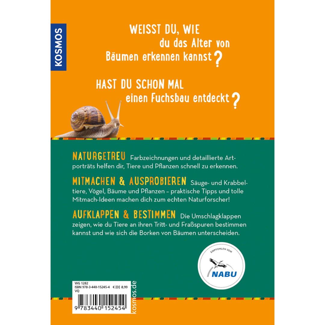 Was lebt im Wald? Kindernaturführer Backcover