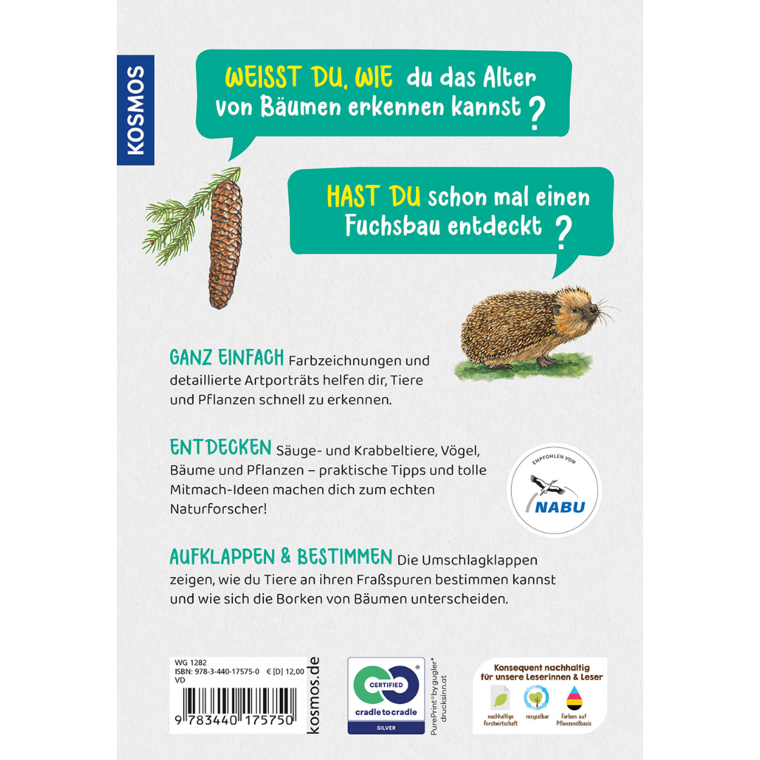 Was lebt im Wald? Kindernaturführer - Backcover