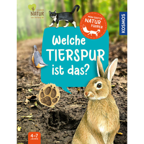 Mein erster Naturführer, Welche Tierspur ist das?