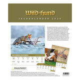 Wild und Hund Jagdkalender Wand 2026