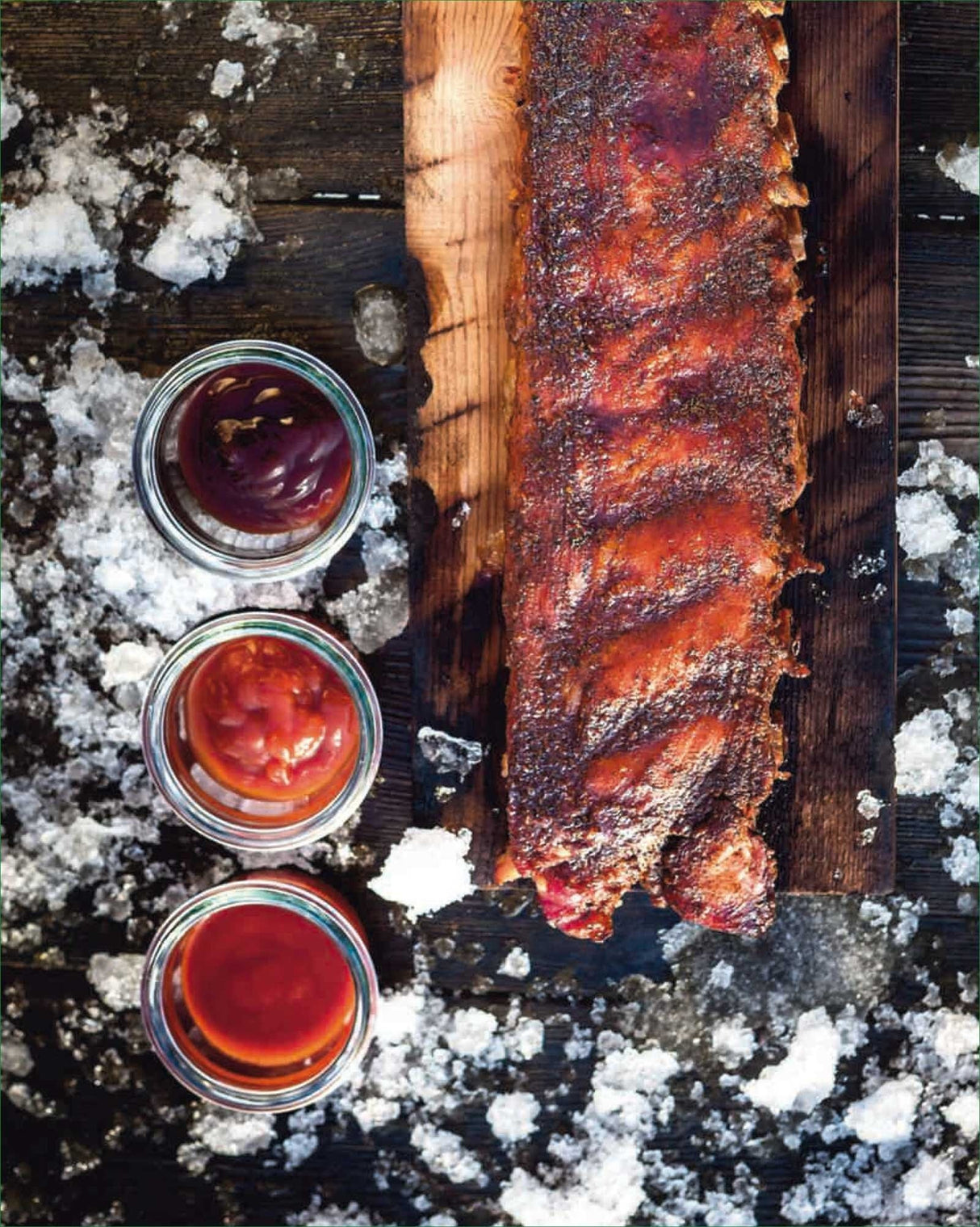 Wintergrillen mit Fleisch